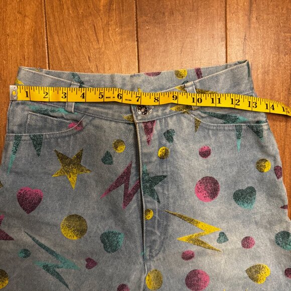 Vintage 80s/90s “Café” Denim Pants | 100% Cotton | VGUC - Picture 9 of 11